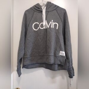 Calvin Klein Gray Hoodie Size M